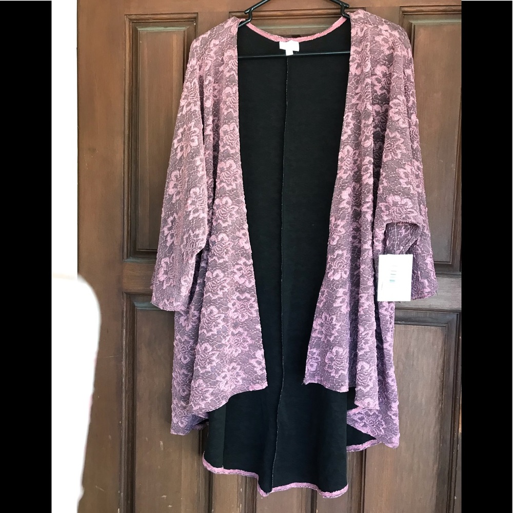 LuLaRoe Lindsay kimono jacket.  Size Large.